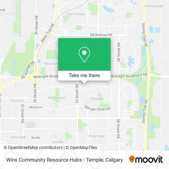 Wins Community Resource Hubs - Temple plan