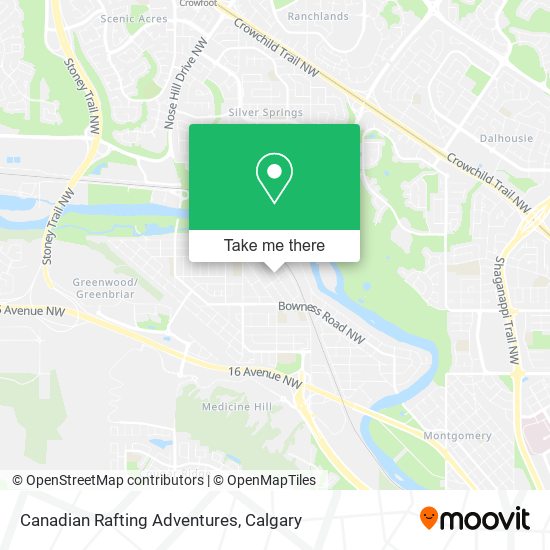 Canadian Rafting Adventures plan