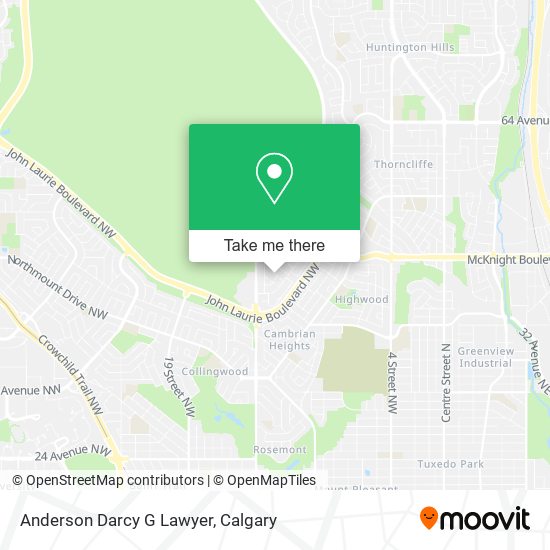 Anderson Darcy G Lawyer map