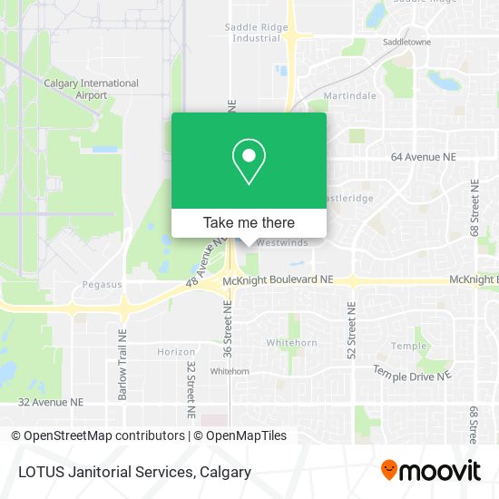 LOTUS Janitorial Services map