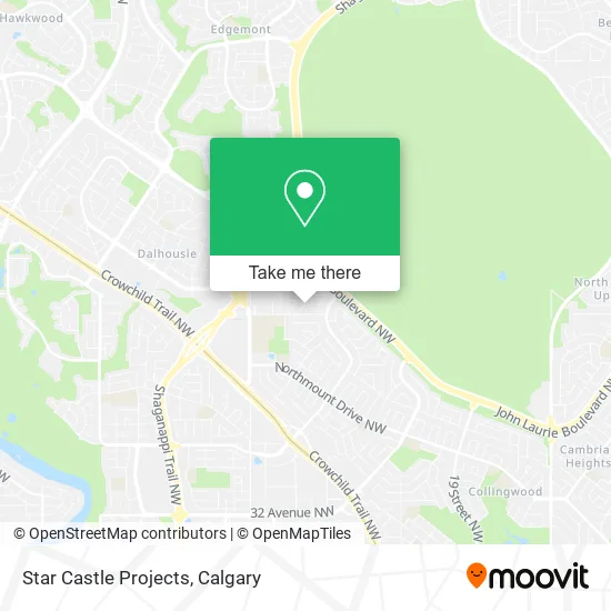 Star Castle Projects map