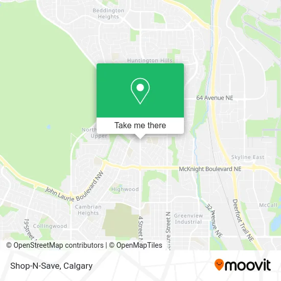 Shop-N-Save map