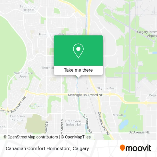 Canadian Comfort Homestore map
