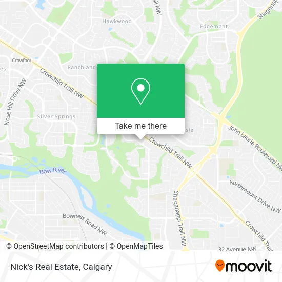 Nick's Real Estate map