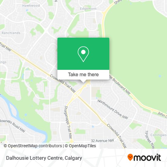 Dalhousie Lottery Centre map