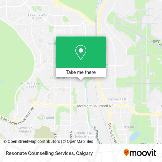 Resonate Counselling Services map