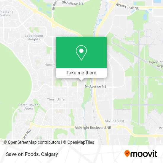 Save on Foods map