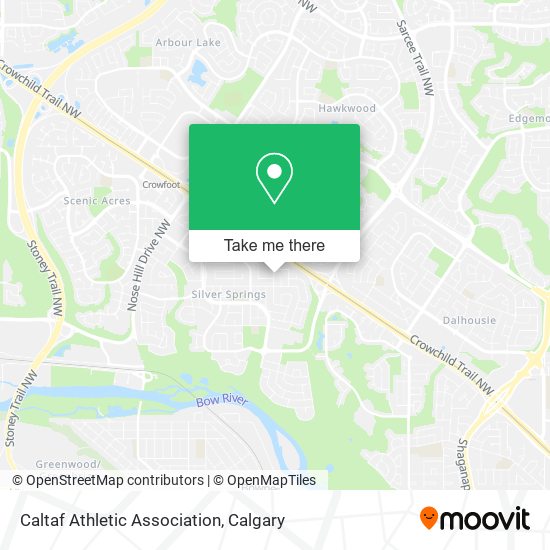 Caltaf Athletic Association map
