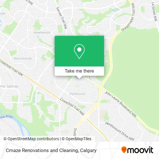 Cmaze Renovations and Cleaning map