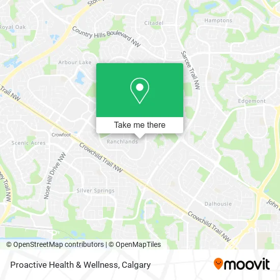 Proactive Health & Wellness map