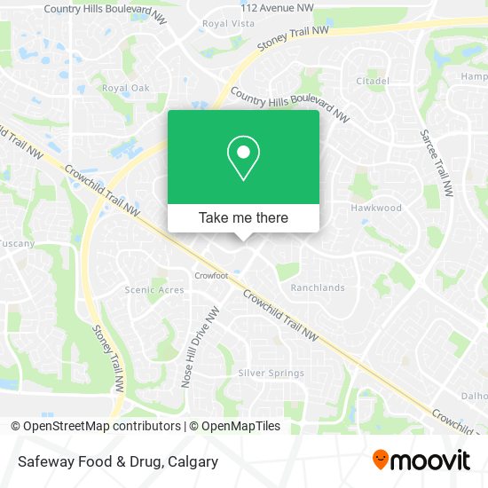 Safeway Food & Drug map