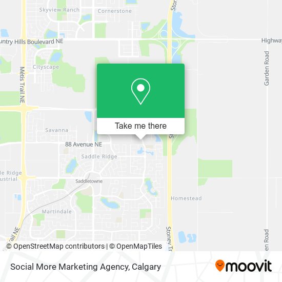 Social More Marketing Agency map