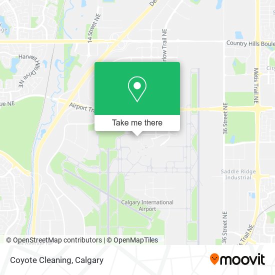 Coyote Cleaning map