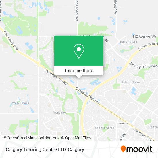 Calgary Tutoring Centre LTD map
