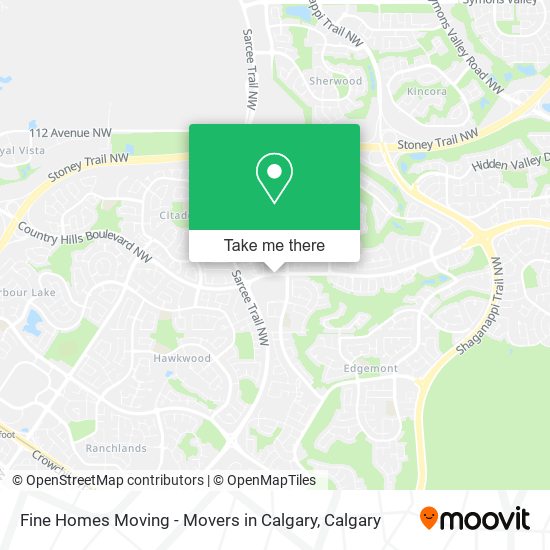 Fine Homes Moving - Movers in Calgary plan