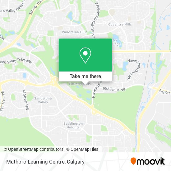 Mathpro Learning Centre map