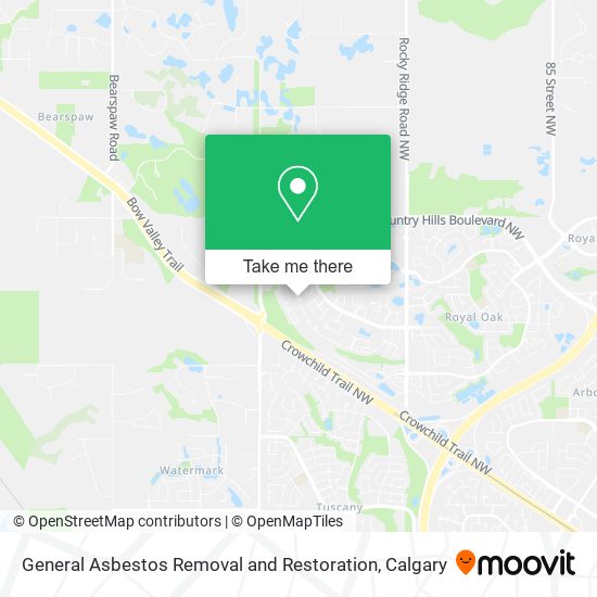 General Asbestos Removal and Restoration map
