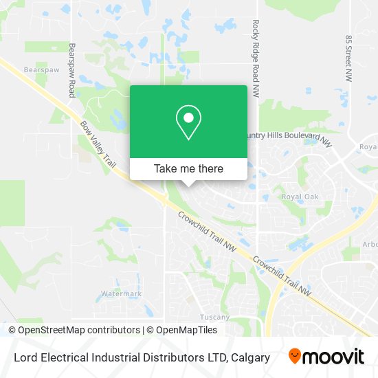 Lord Electrical Industrial Distributors LTD map