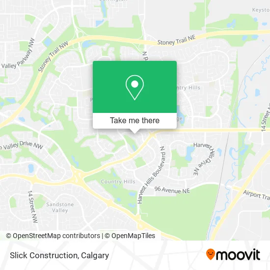 Slick Construction map