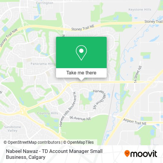 Nabeel Nawaz - TD Account Manager Small Business map