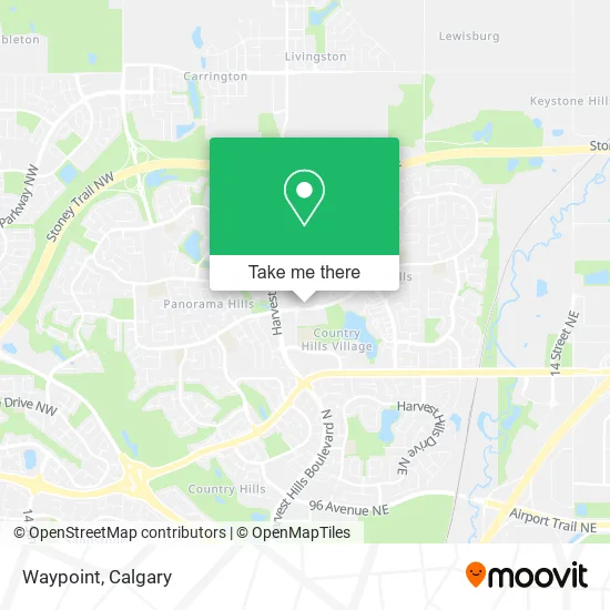 Waypoint map
