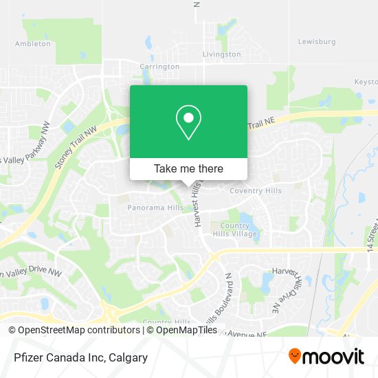 Pfizer Canada Inc plan
