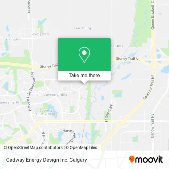 Cadway Energy Design Inc map