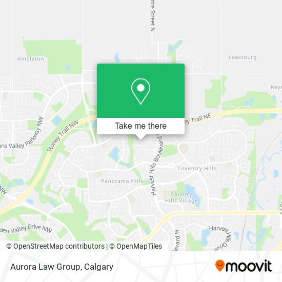 Aurora Law Group map