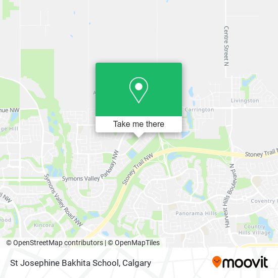 St Josephine Bakhita School map