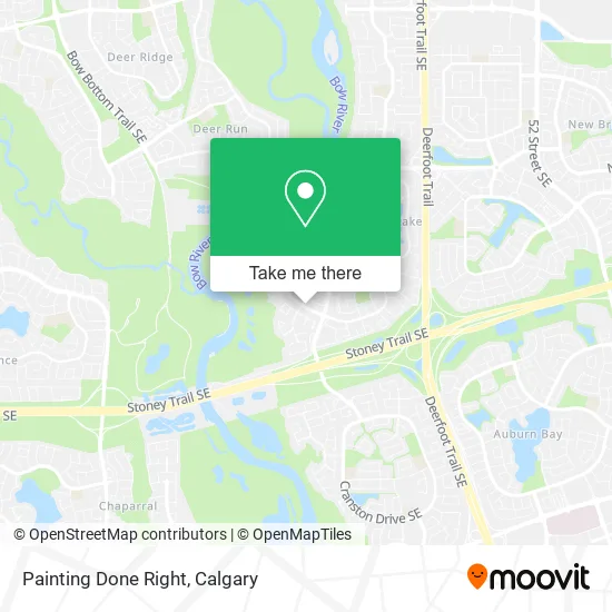 Painting Done Right map