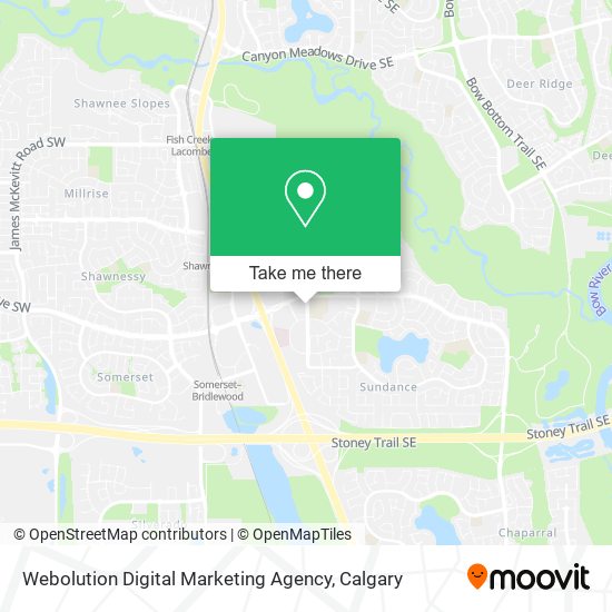Webolution Digital Marketing Agency map