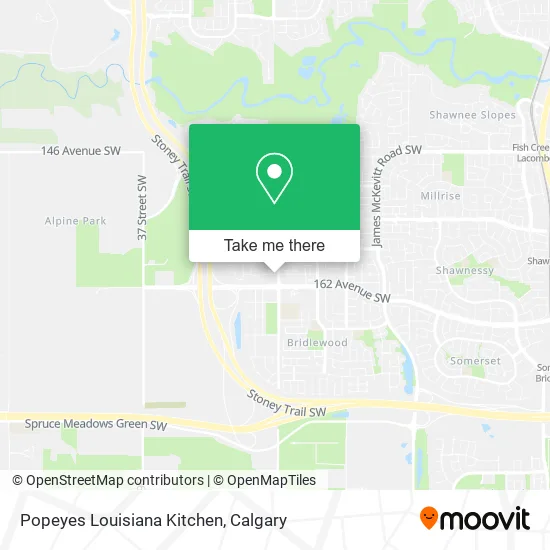 Popeyes Louisiana Kitchen map