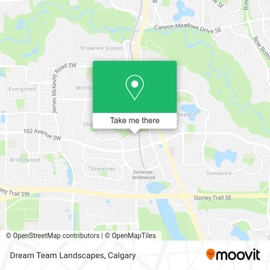 Dream Team Landscapes map