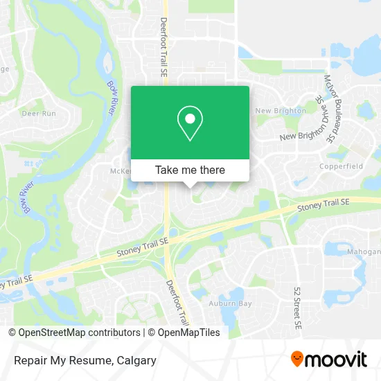 Repair My Resume map