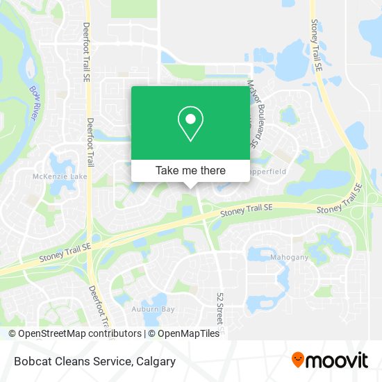 Bobcat Cleans Service map
