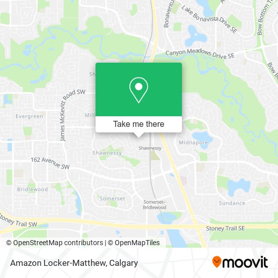 Amazon Locker-Matthew map