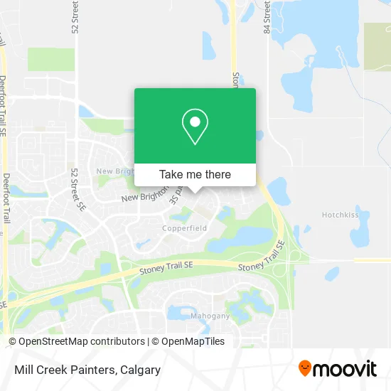 Mill Creek Painters map