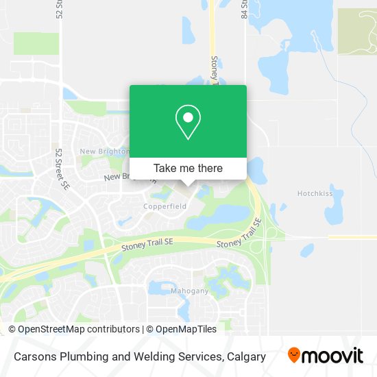 Carsons Plumbing and Welding Services map