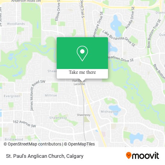 St. Paul's Anglican Church map