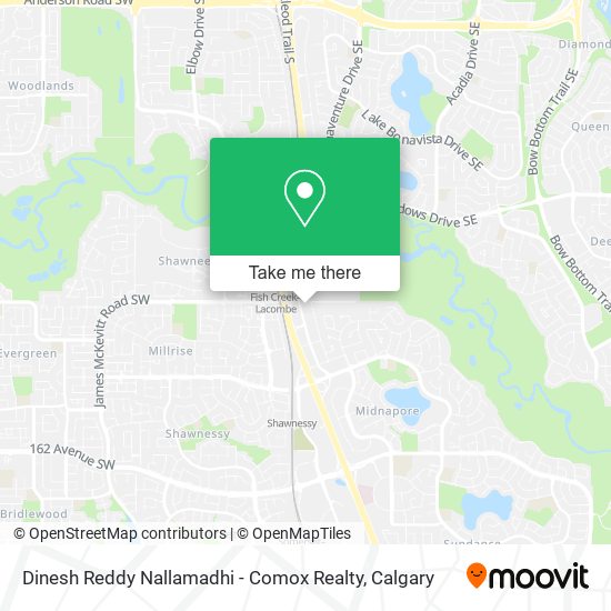 Dinesh Reddy Nallamadhi - Comox Realty map