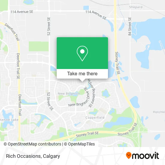 Rich Occasions map