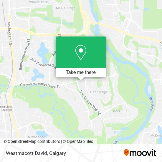 Westmacott David map