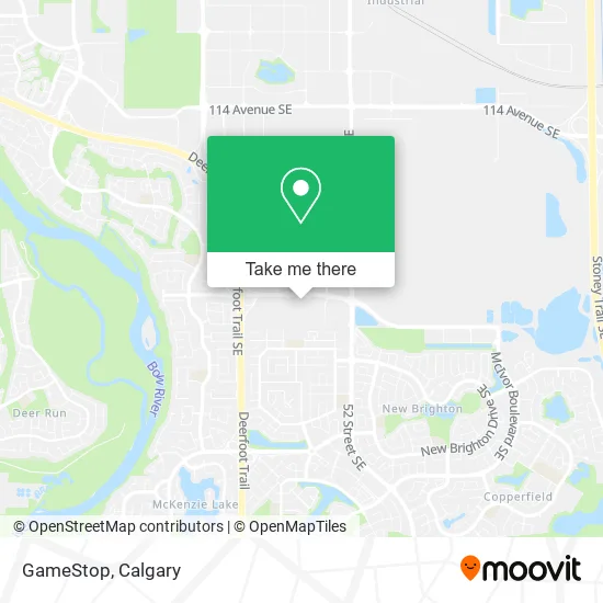 GameStop map