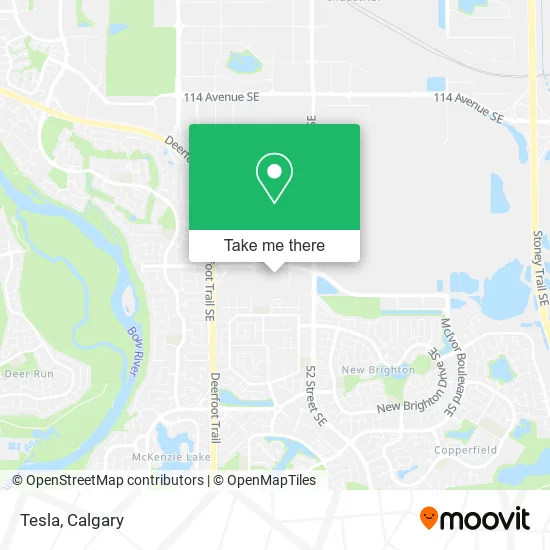 Tesla map