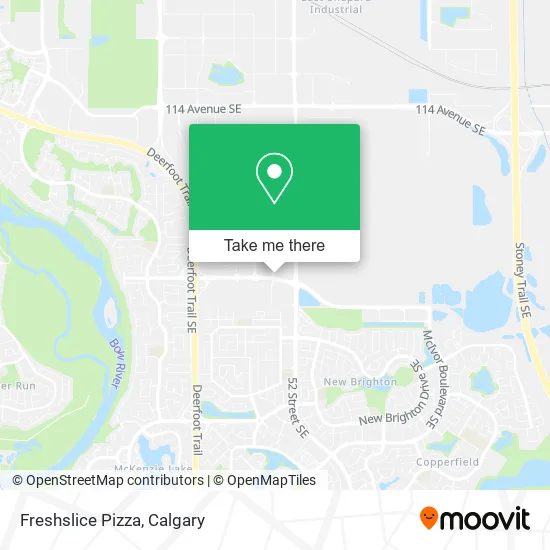 Freshslice Pizza map