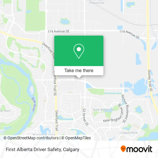 First Alberta Driver Safety map