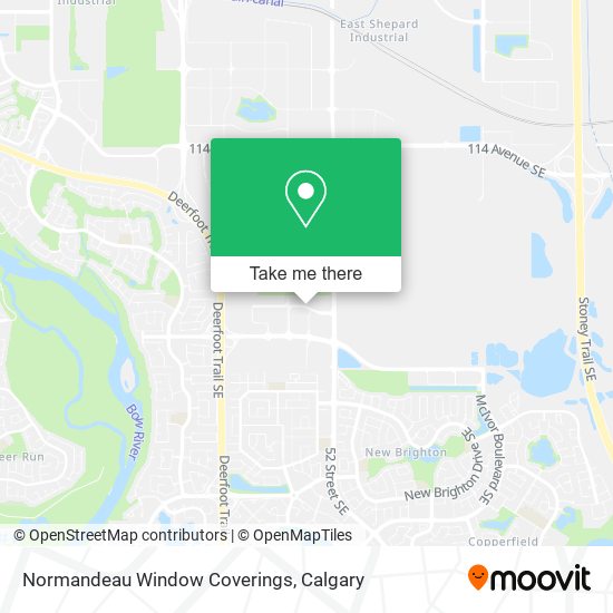 Normandeau Window Coverings map