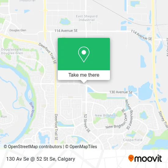 130 Av Se @ 52 St Se map