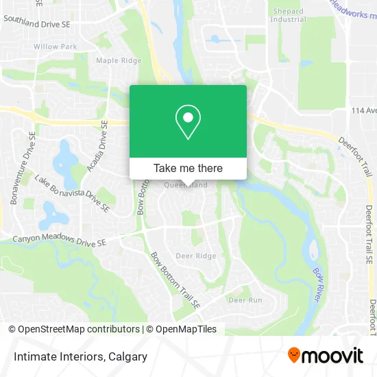 Intimate Interiors map