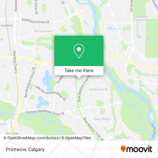 Printwow map